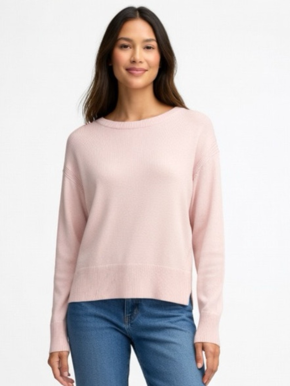 lululemon athletica Cashmere blend Blush Pink Knit Crewneck Sweater